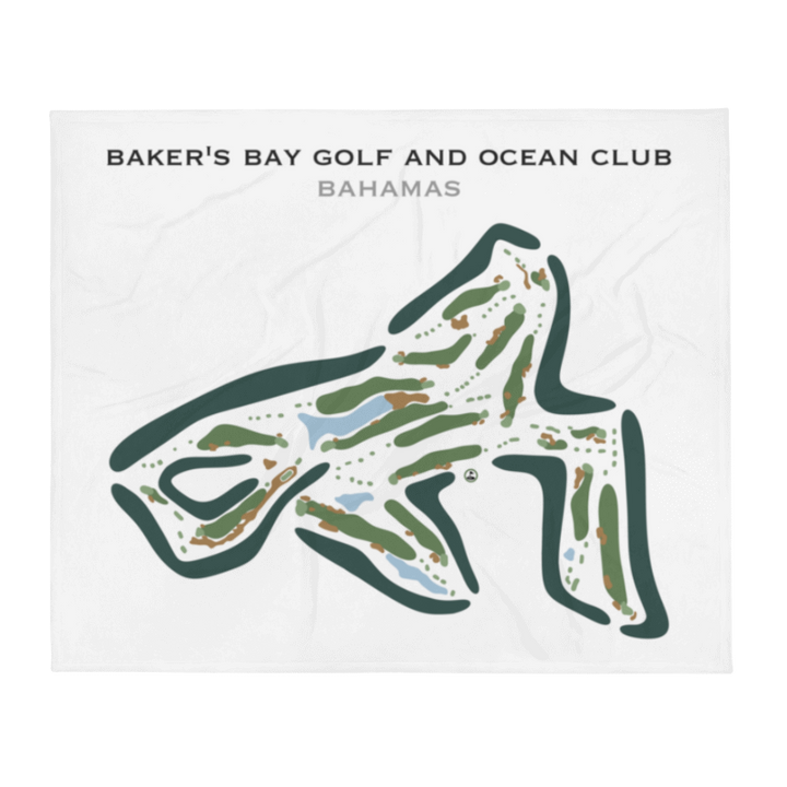 Bakers Bay Golf and Ocean Club, Bahamas - Printed Golf Courses