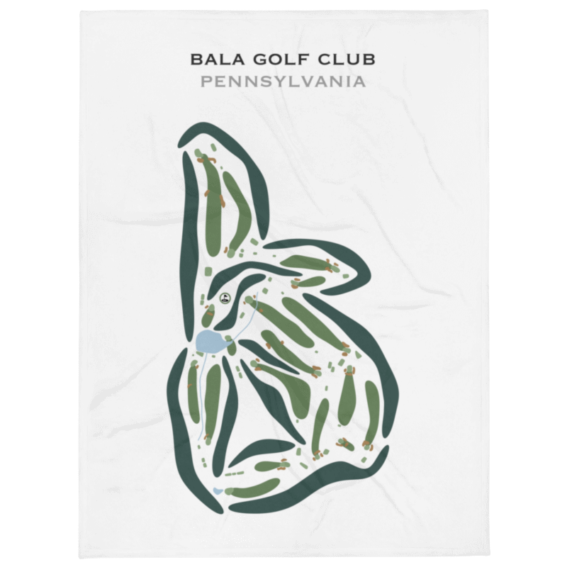 Bala Golf Club, Pennsylvania - Printed Golf Courses