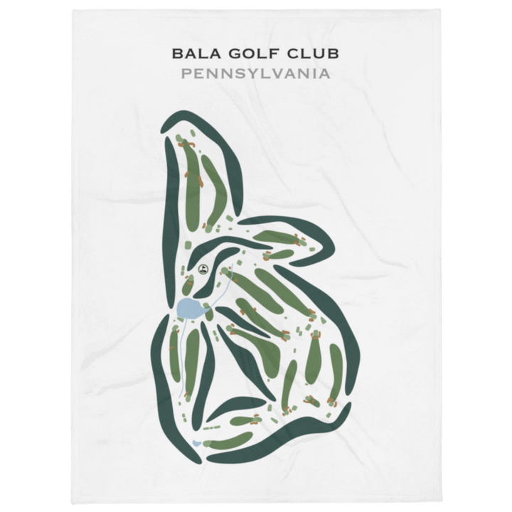 Bala Golf Club, Pennsylvania - Printed Golf Courses