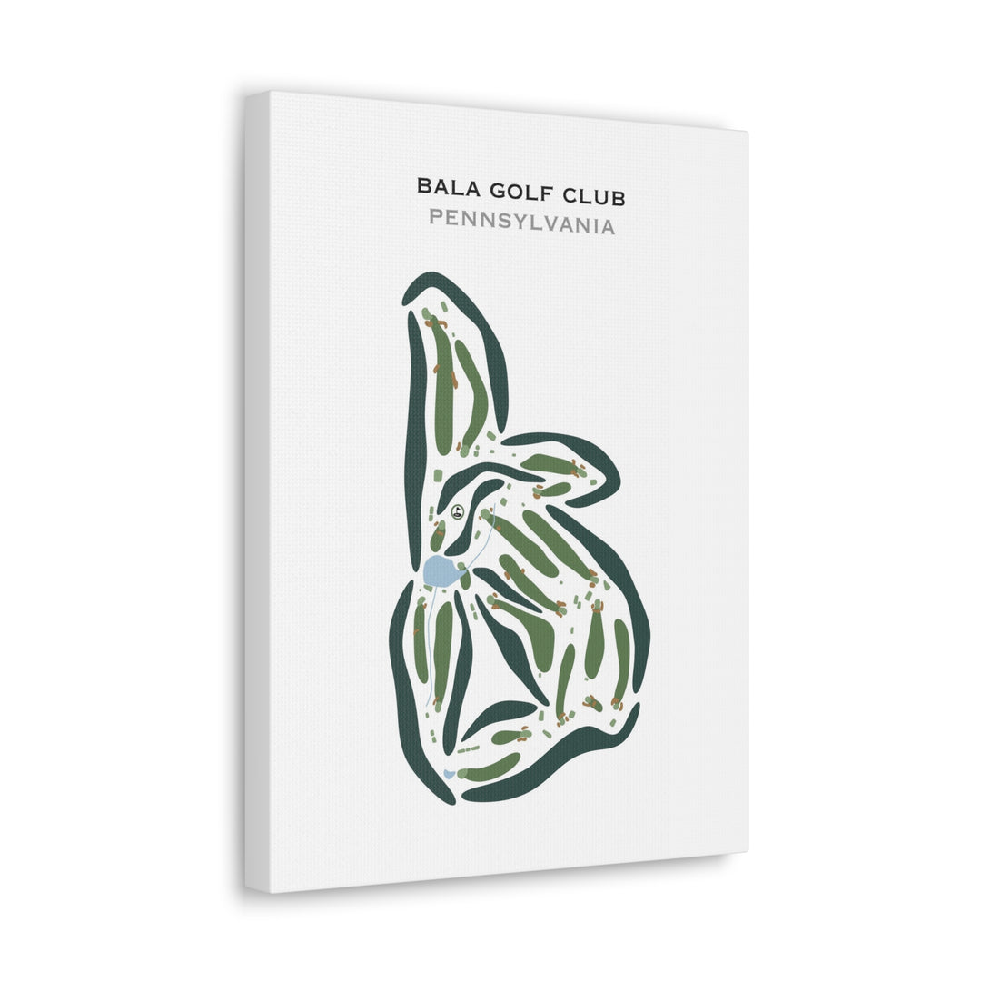 Bala Golf Club, Pennsylvania - Printed Golf Courses