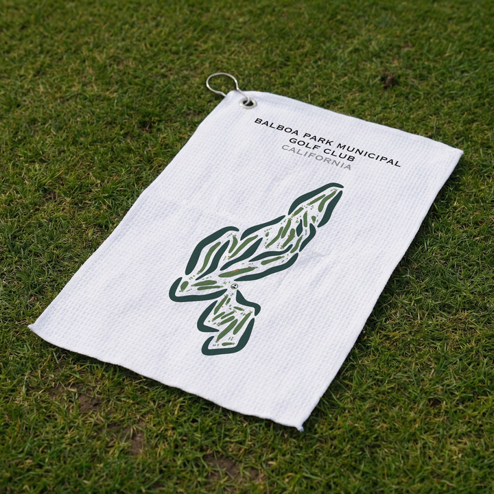 Balboa Park Municipal Golf Club, California - Printed Golf Courses