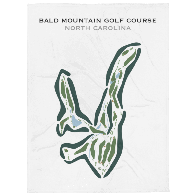 Bald Mountain Golf Course, North Carolina - Printed Golf Courses