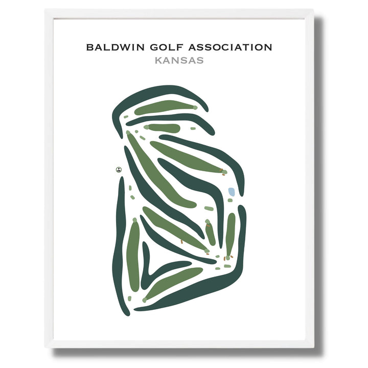 Baldwin Golf Association, Kansas - Printed Golf Courses