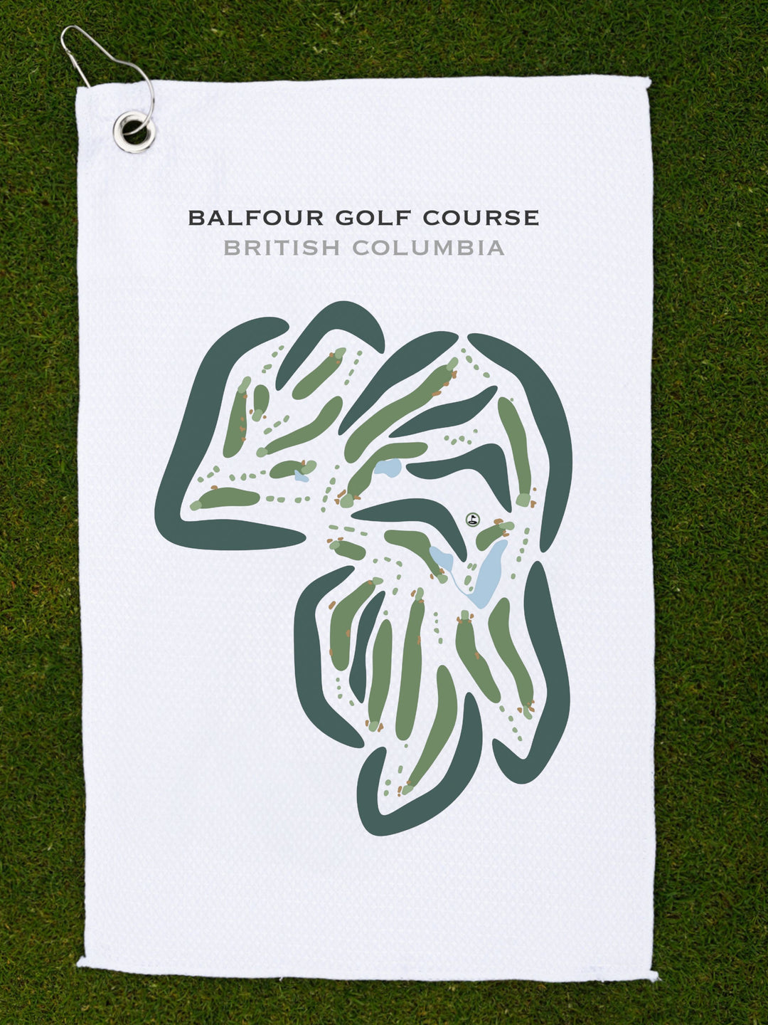 Balfour Golf Course, British Columbia, Canada - Printed Golf Courses