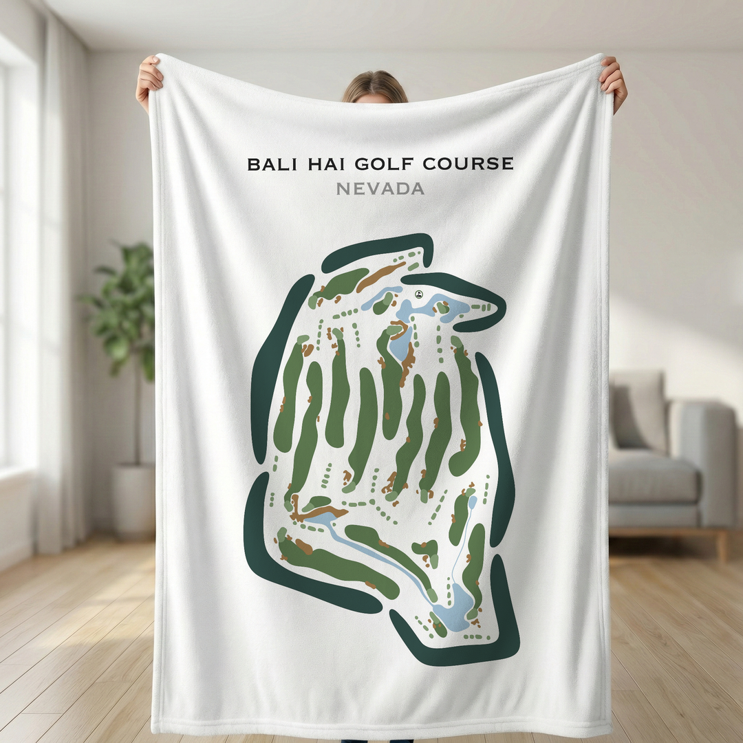 Bali Hai Golf Course, Nevada - Printed Golf Courses