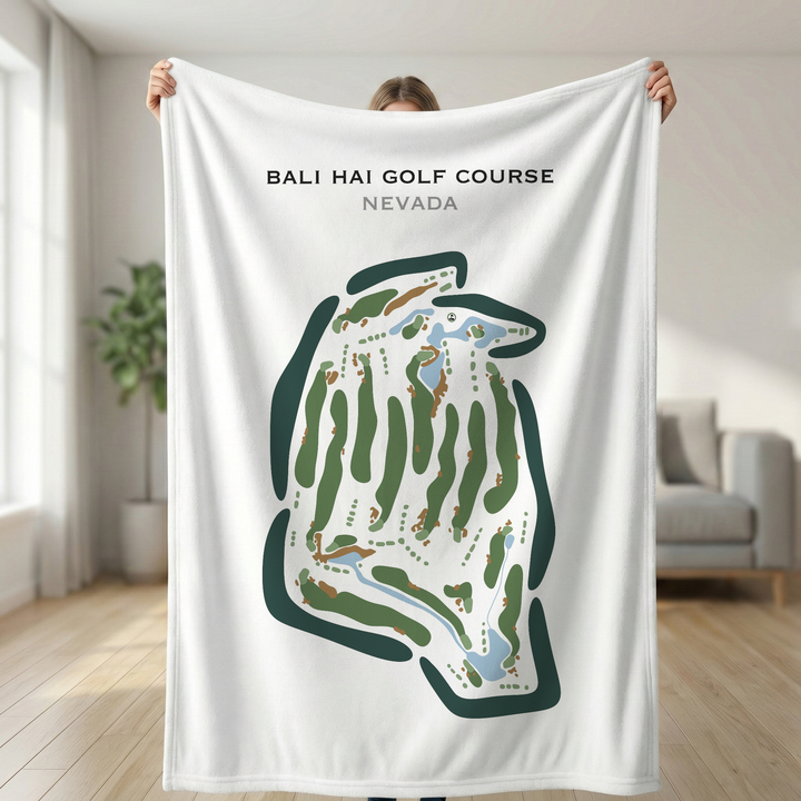 Bali Hai Golf Course, Nevada - Printed Golf Courses