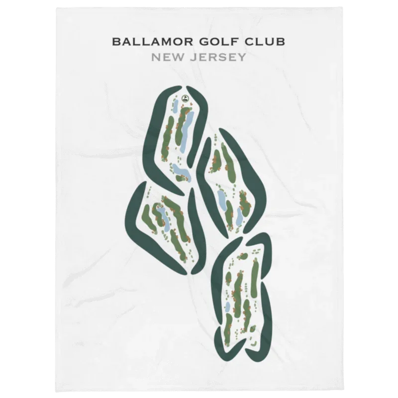 Ballamor Golf Club, New Jersey - Printed Golf Courses