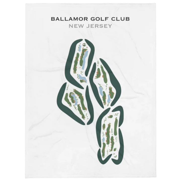 Ballamor Golf Club, New Jersey - Printed Golf Courses