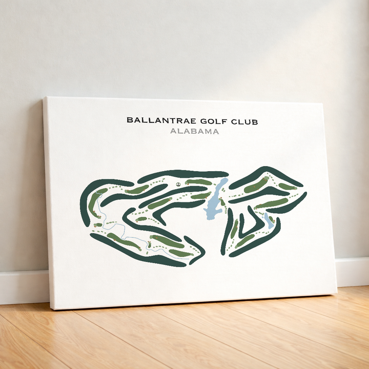 Ballantrae Golf Club, Alabama - Printed Golf Courses