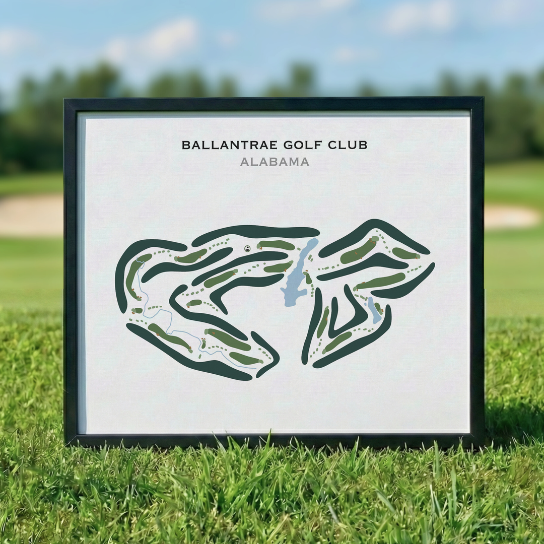 Ballantrae Golf Club, Alabama - Printed Golf Courses