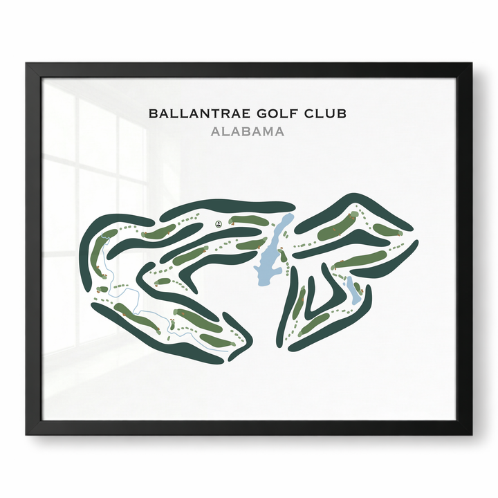 Ballantrae Golf Club, Alabama - Printed Golf Courses