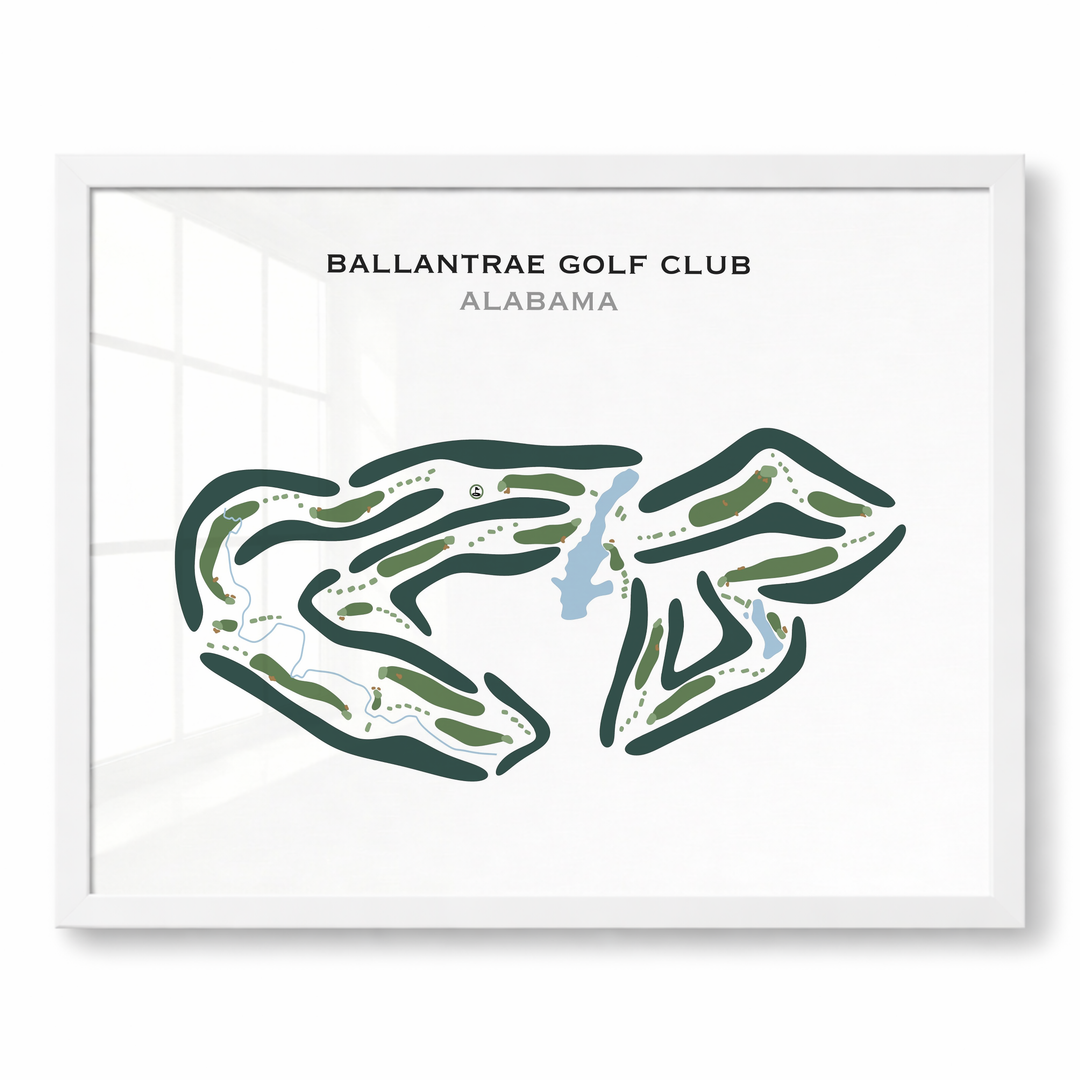 Ballantrae Golf Club, Alabama - Printed Golf Courses