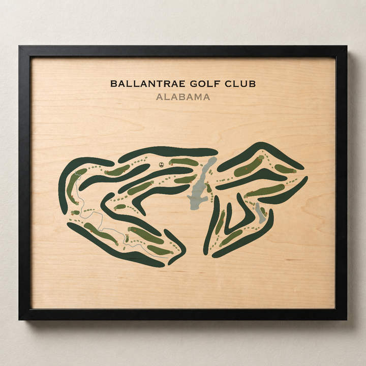 Ballantrae Golf Club, Alabama - Printed Golf Courses