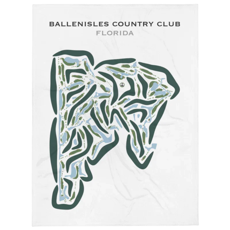 BallenIsles Country Club, Palm Beach Gardens, Florida - Printed Golf Courses