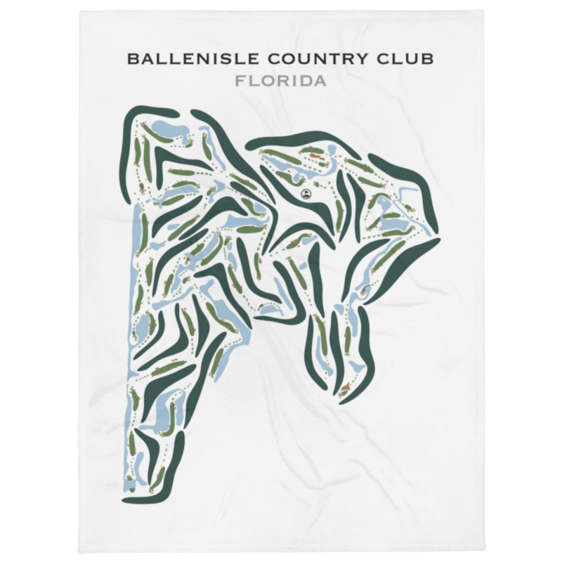 Ballenisle Country Club, Florida - Printed Golf Courses