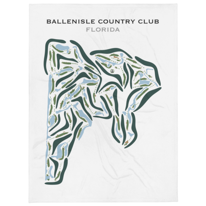 Ballenisle Country Club, Florida - Printed Golf Courses