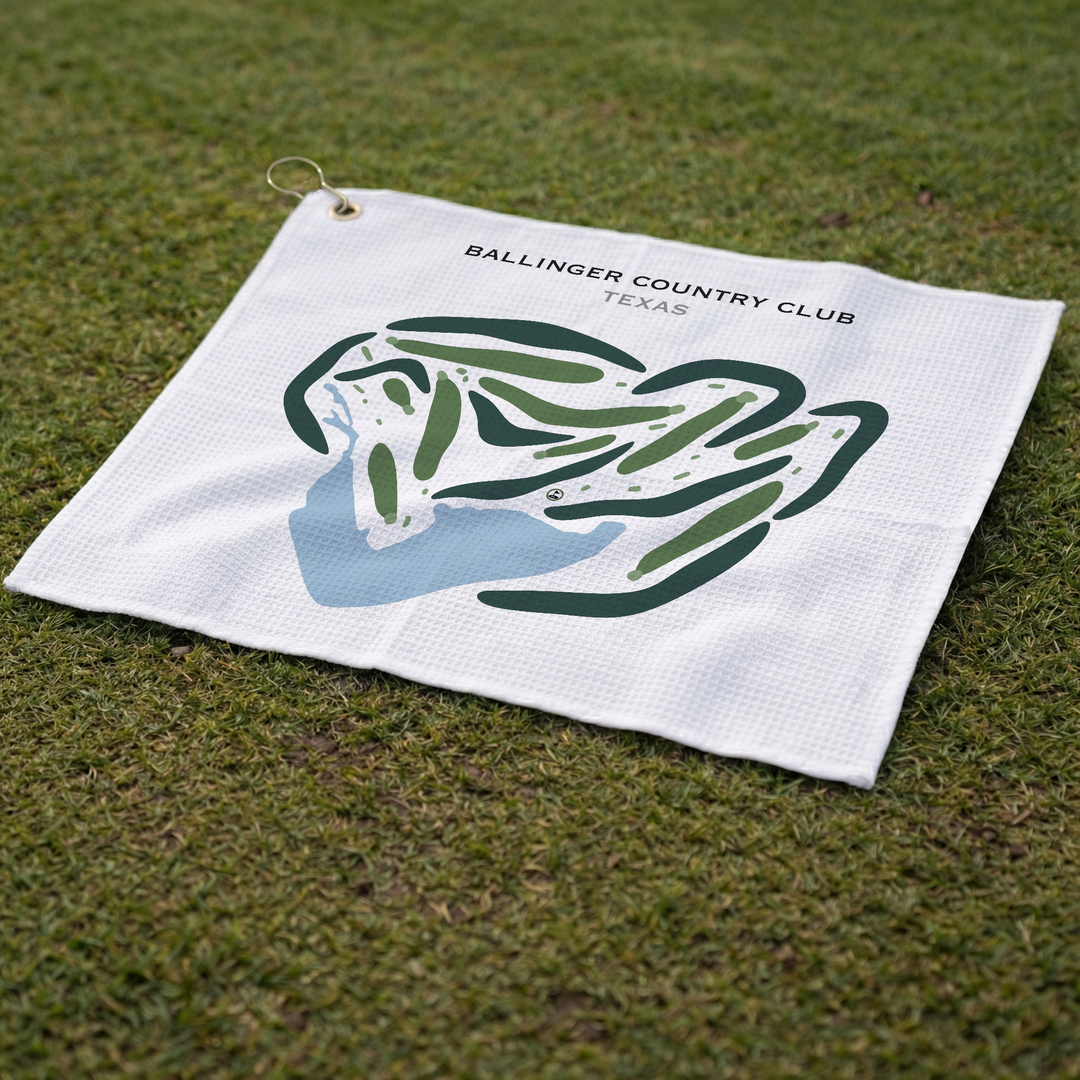 Ballinger Country Club, Texas - Printed Golf Courses