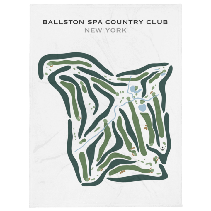 Ballston Spa Country Club, New York - Printed Golf Courses