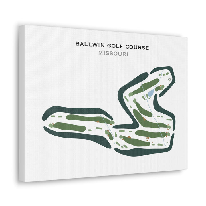 Ballwin Golf Course, Missouri - Printed Golf Course