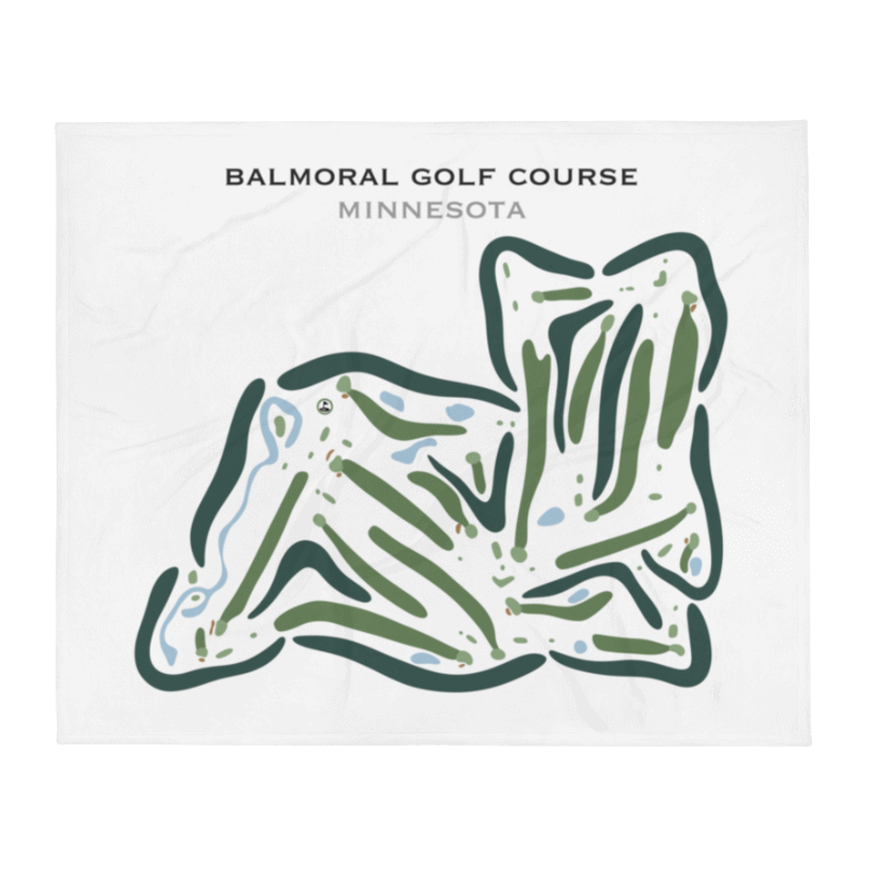 Balmoral Golf Course, Minnesota - Printed Golf Courses