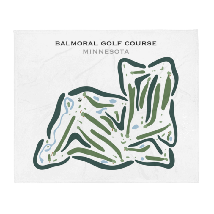 Balmoral Golf Course, Minnesota - Printed Golf Courses
