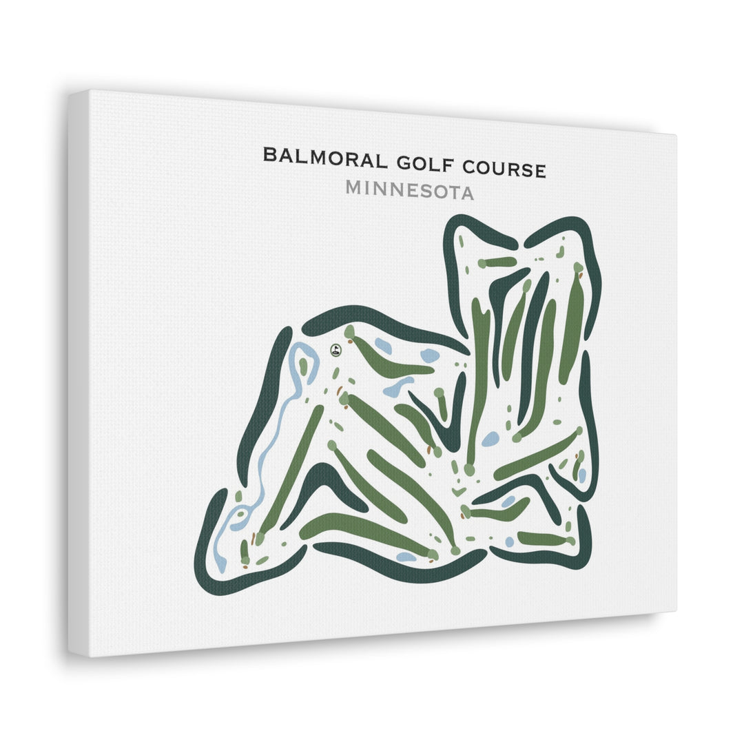 Balmoral Golf Course, Minnesota - Printed Golf Courses