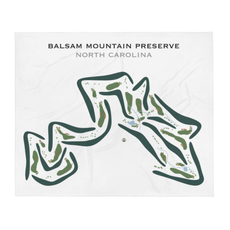 Balsam Mountain Preserve, North Carolina - Printed Golf Courses