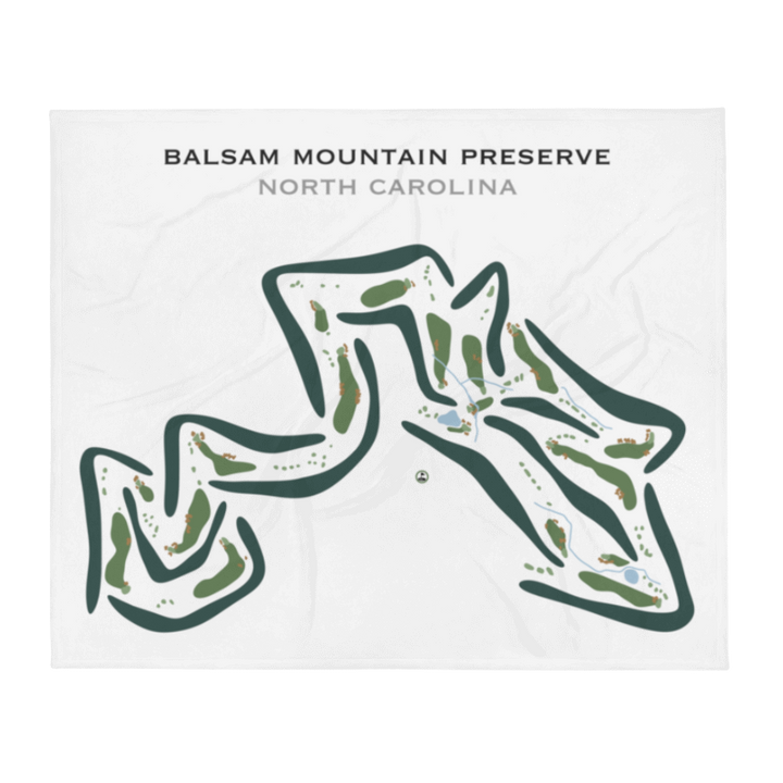 Balsam Mountain Preserve, North Carolina - Printed Golf Courses