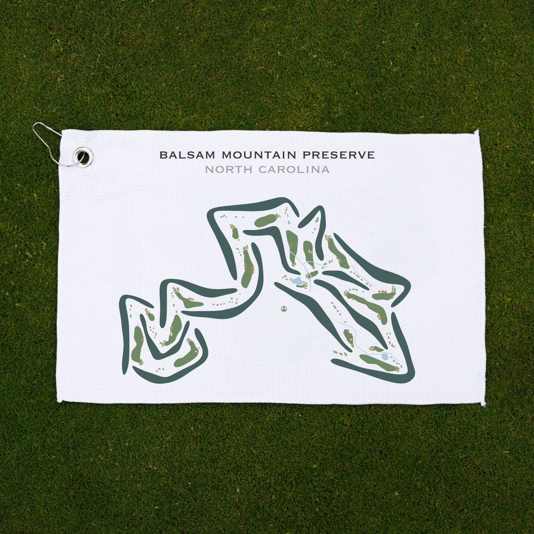 Balsam Mountain Preserve, North Carolina - Printed Golf Courses