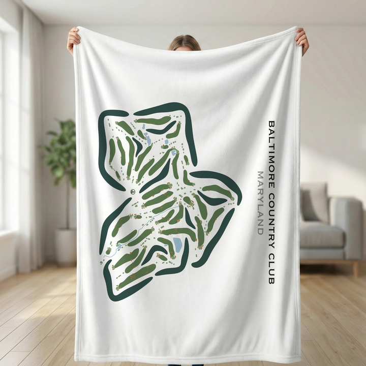 Baltimore Country Club, Maryland - Printed Golf Courses