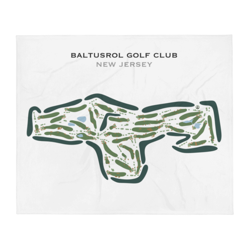 Baltusrol Golf Club, New Jersey - Printed Golf Courses