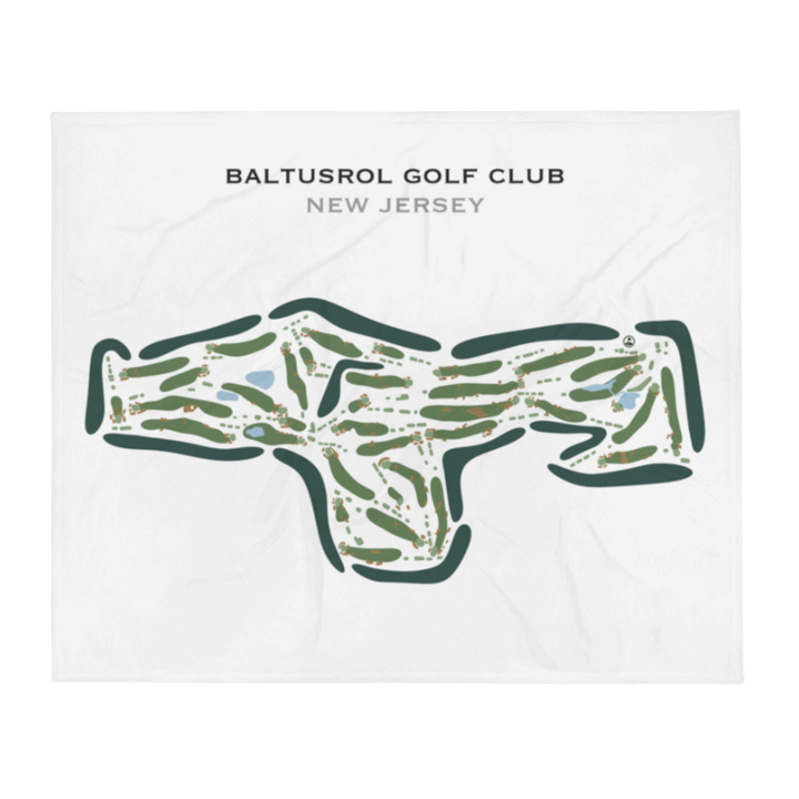 Baltusrol Golf Club, New Jersey - Printed Golf Courses