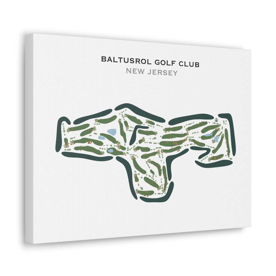 Baltusrol Golf Club, New Jersey - Printed Golf Courses