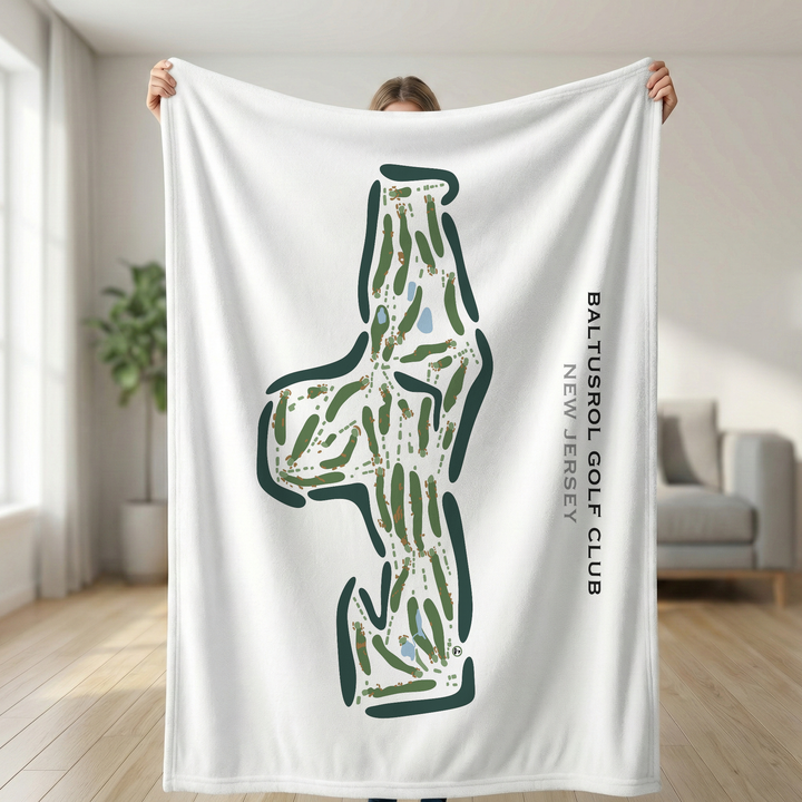 Baltusrol Golf Club, New Jersey - Printed Golf Courses