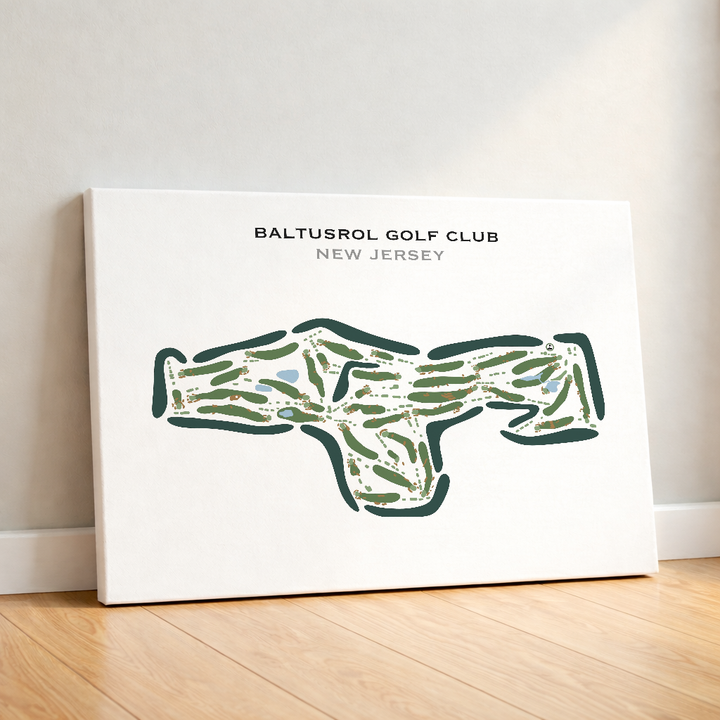 Baltusrol Golf Club, New Jersey - Printed Golf Courses