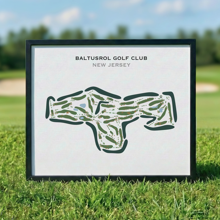Baltusrol Golf Club, New Jersey - Printed Golf Courses