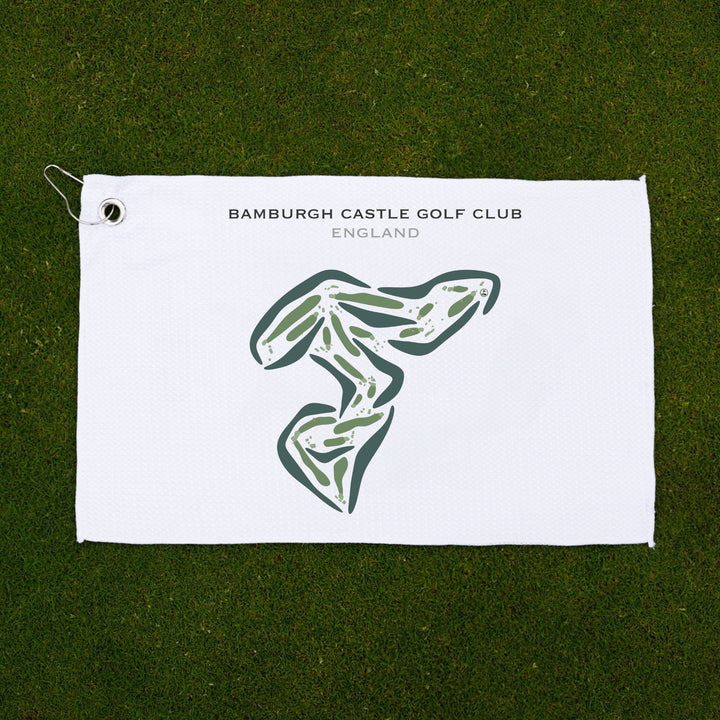 Bamburgh Castle Golf Club, England - Printed Golf Courses