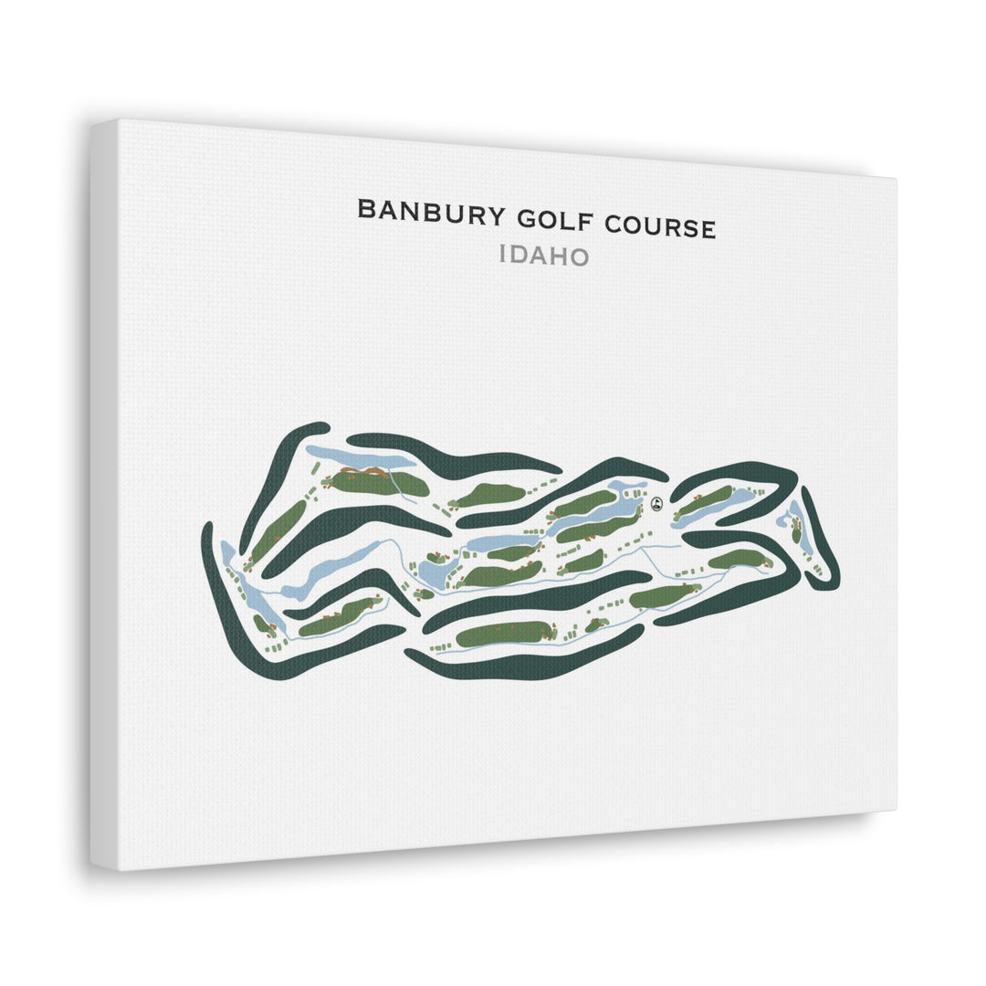 BanBury Golf Course, Idaho - Printed Golf Courses