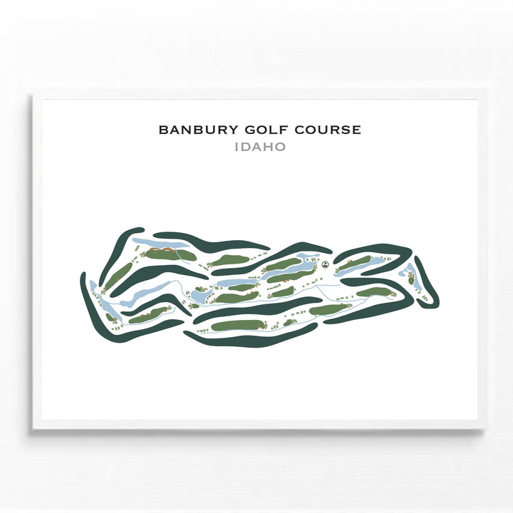 BanBury Golf Course, Idaho - Printed Golf Courses