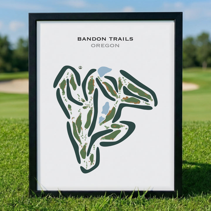 Bandon Trails, Oregon - Printed Golf Courses