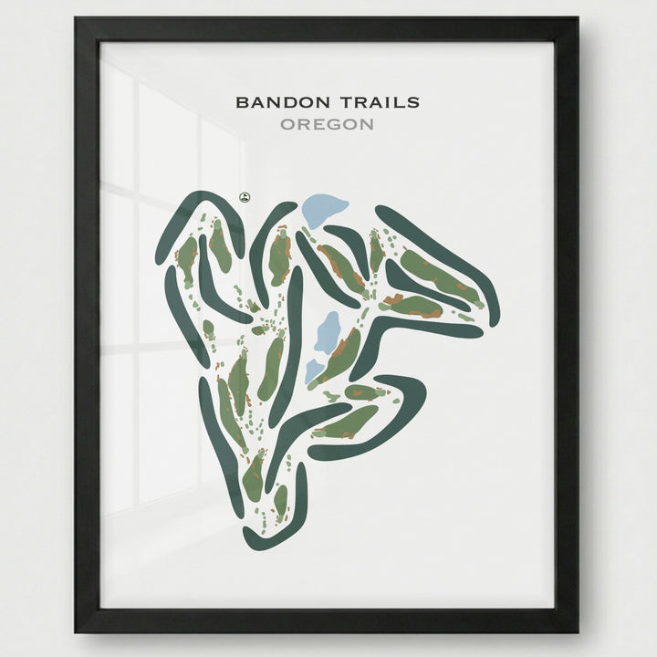 Bandon Trails, Oregon - Printed Golf Courses