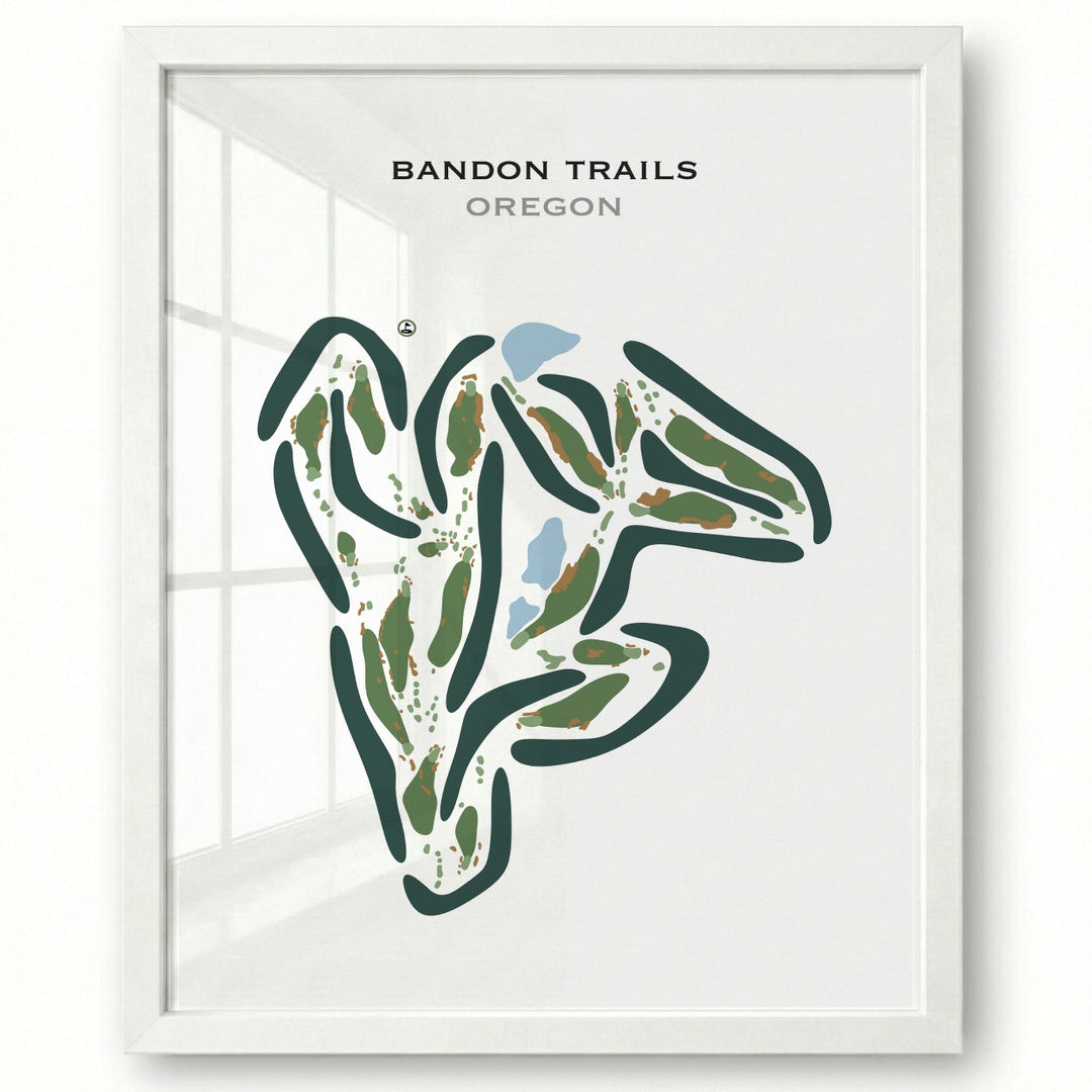 Bandon Trails, Oregon - Printed Golf Courses