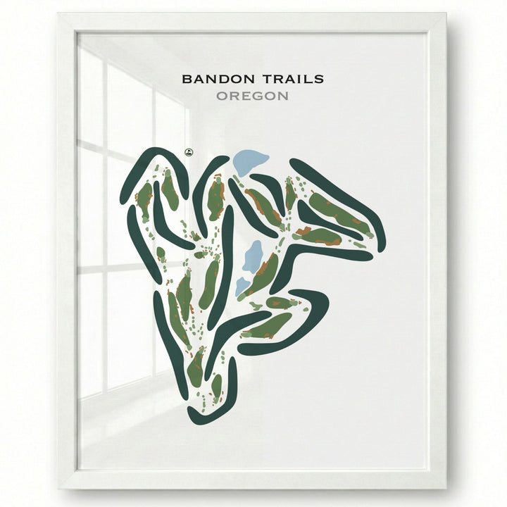 Bandon Trails, Oregon - Printed Golf Courses
