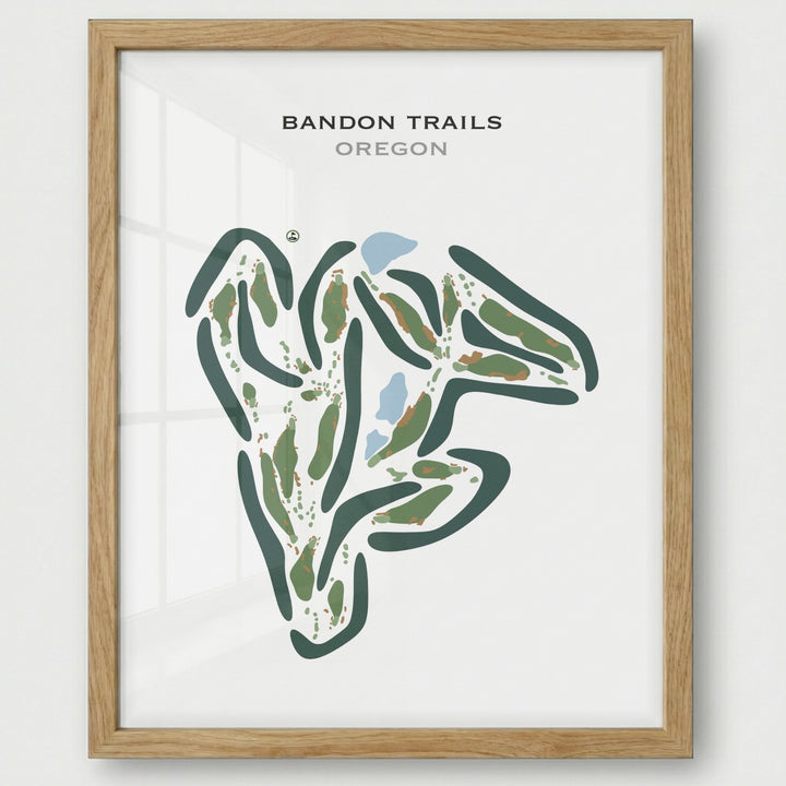 Bandon Trails, Oregon - Printed Golf Courses