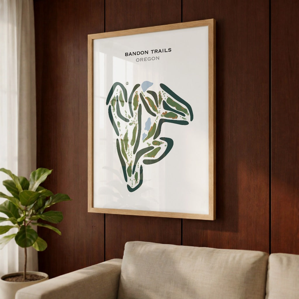 Bandon Trails, Oregon - Printed Golf Courses