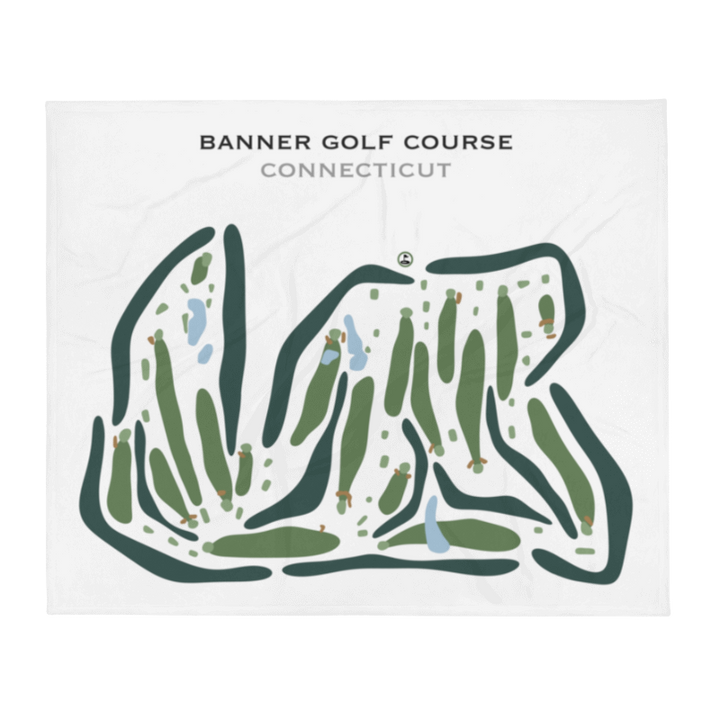 Banner Golf Course, Connecticut - Printed Golf Courses