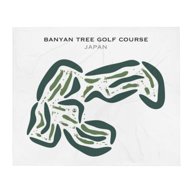 Banyan Tree Golf Course, Japan - Printed Golf Courses