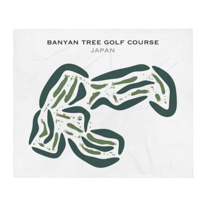 Banyan Tree Golf Course, Japan - Printed Golf Courses