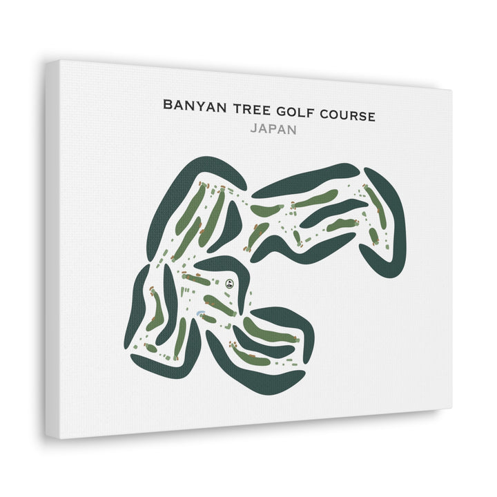Banyan Tree Golf Course, Japan - Printed Golf Courses