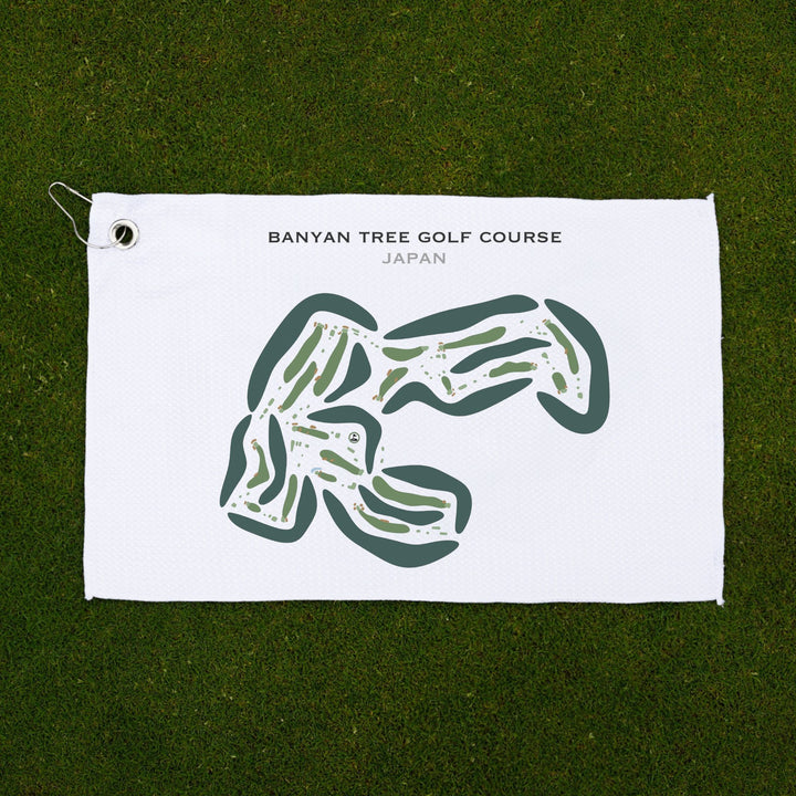 Banyan Tree Golf Course, Japan - Printed Golf Courses